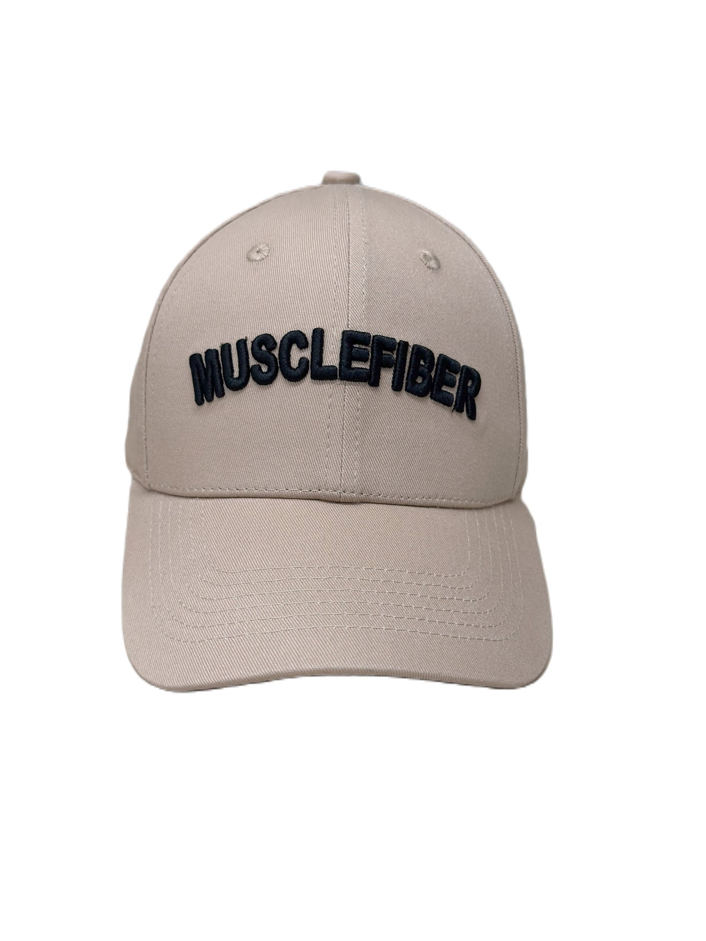 Brand cap beige