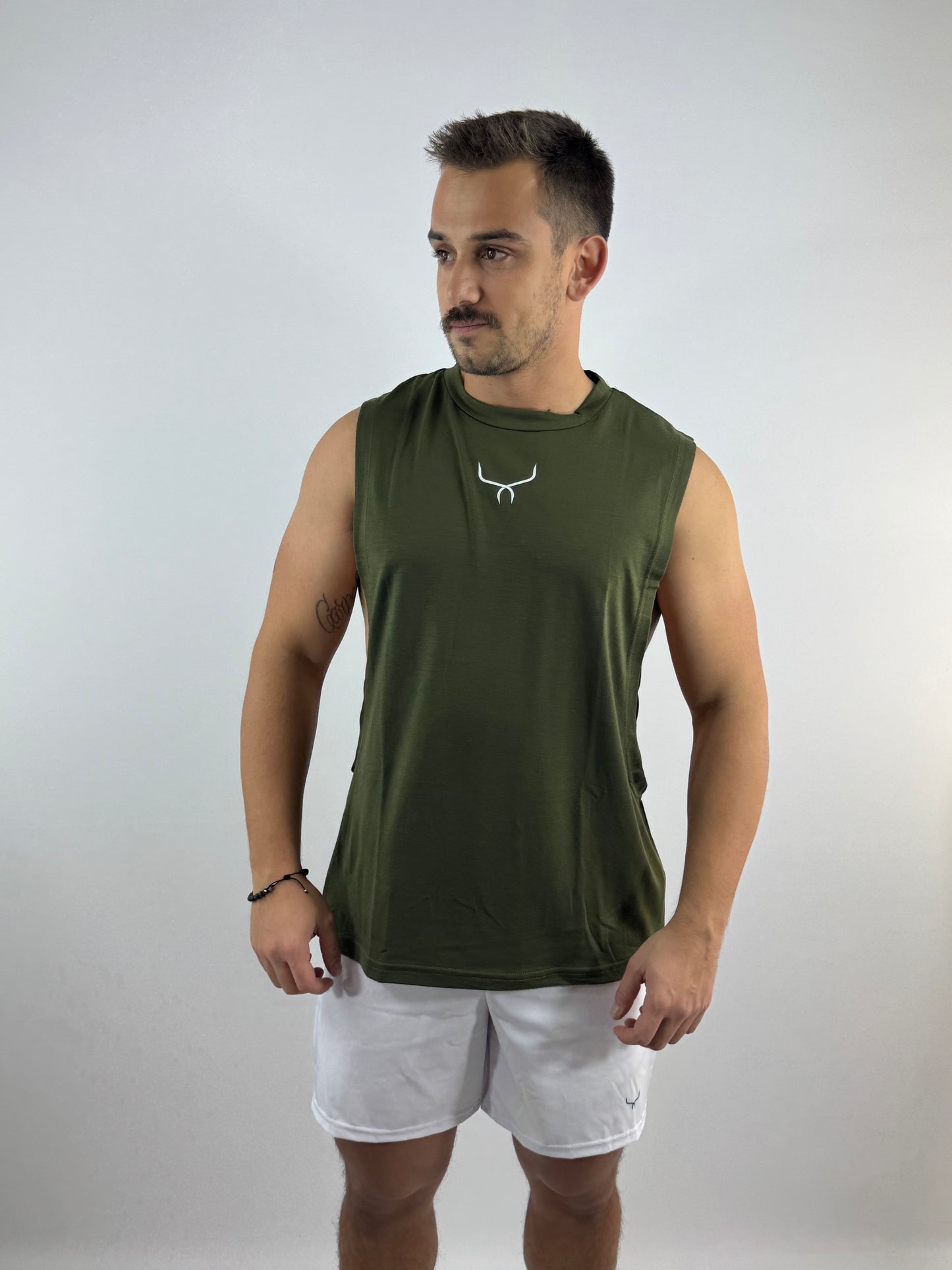 Drop arm tank verde