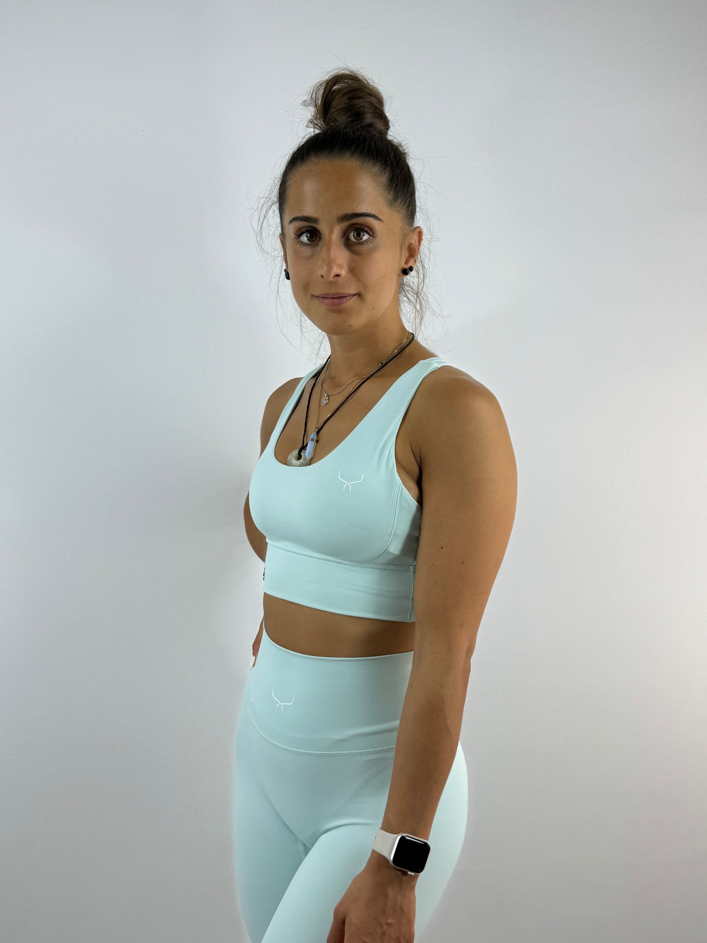 Sports bra adapt verde chiaro