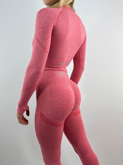 Vital crop top long sleeve