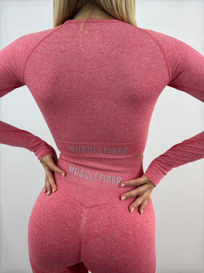 Vital crop top long sleeve