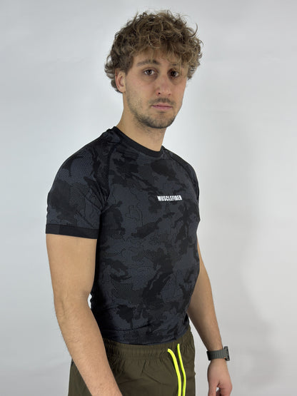 Camo compression t-shirt