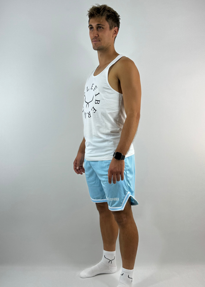 BB shorts azzurro