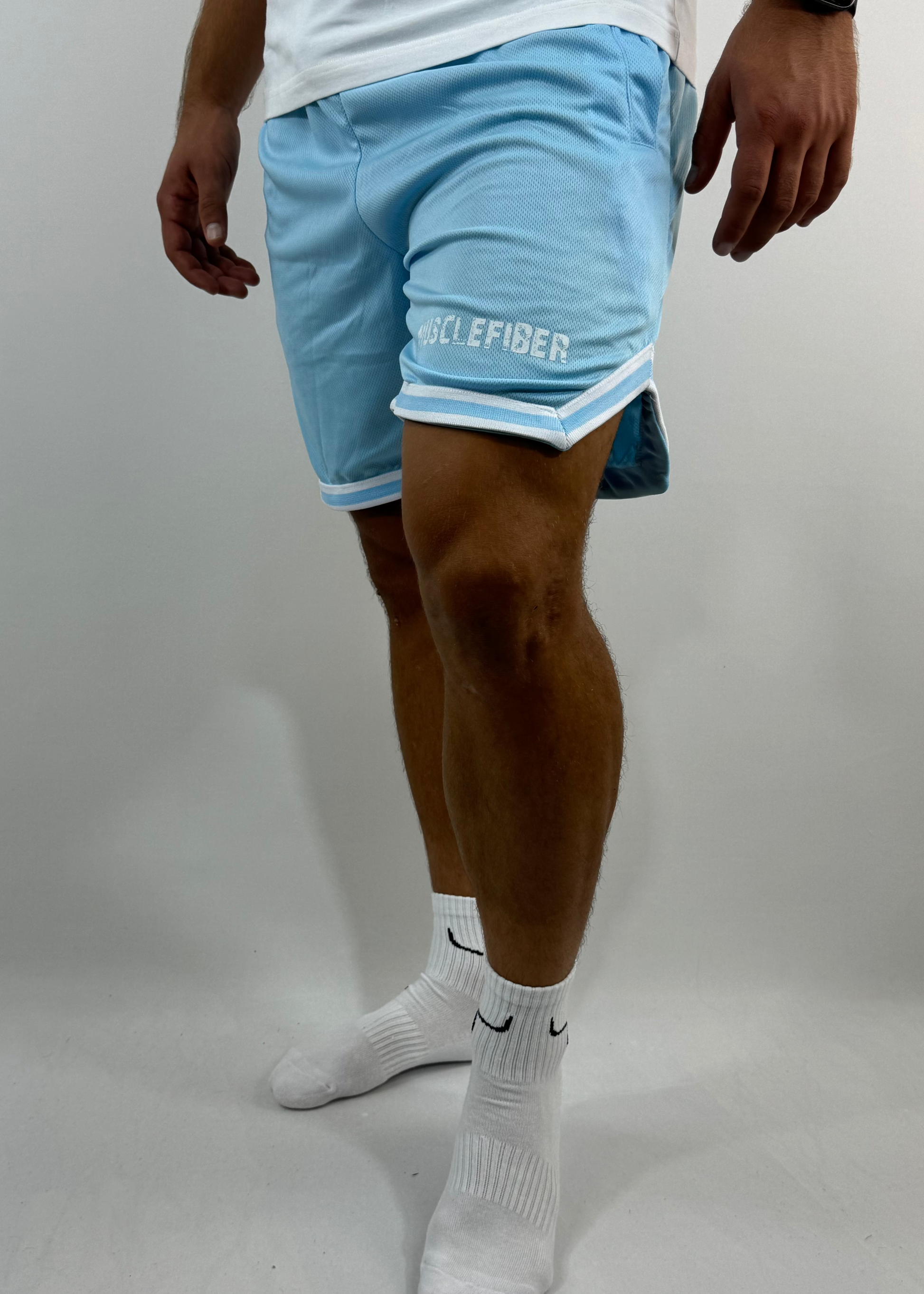 BB shorts azzurro