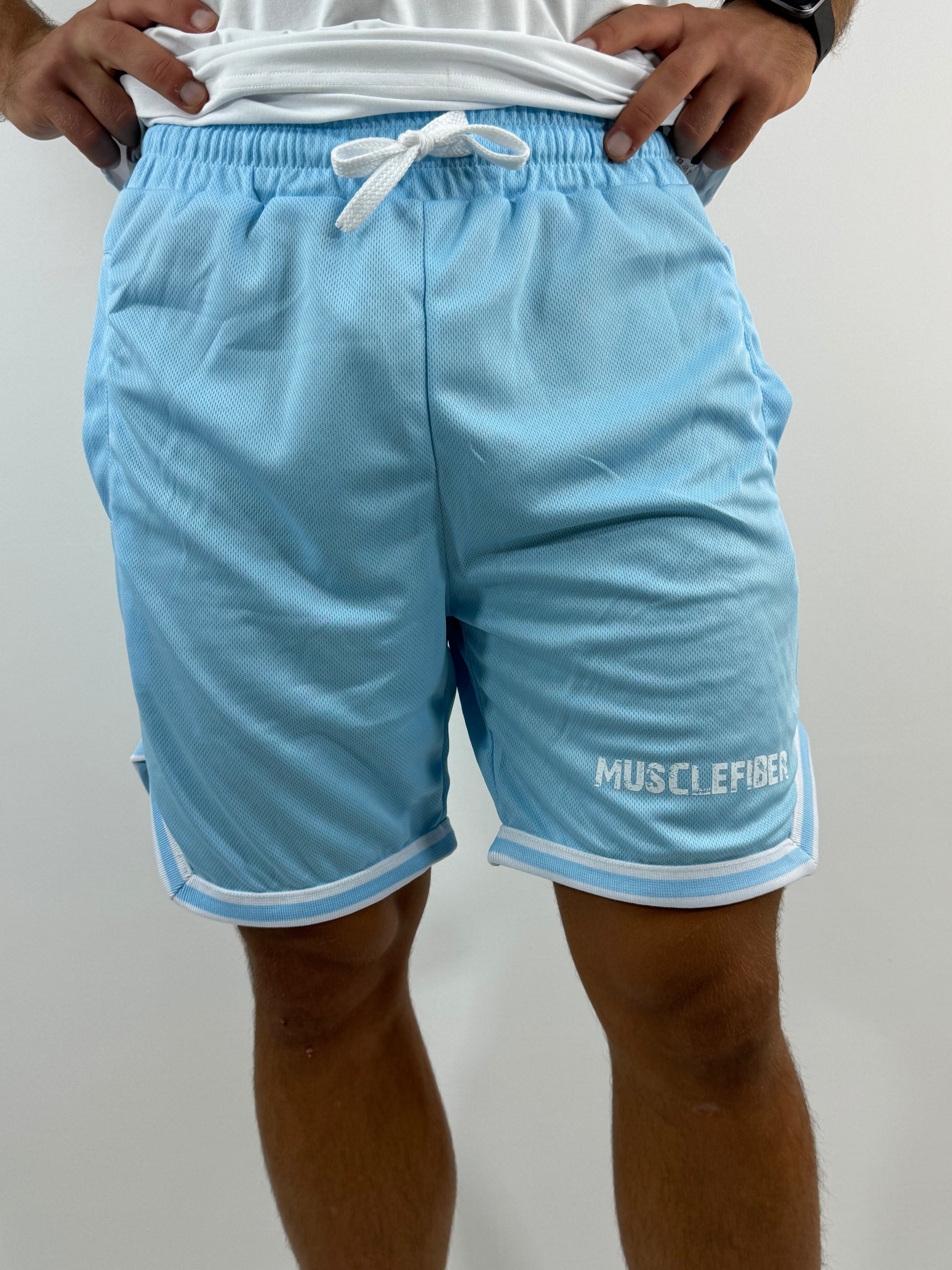BB shorts azzurro
