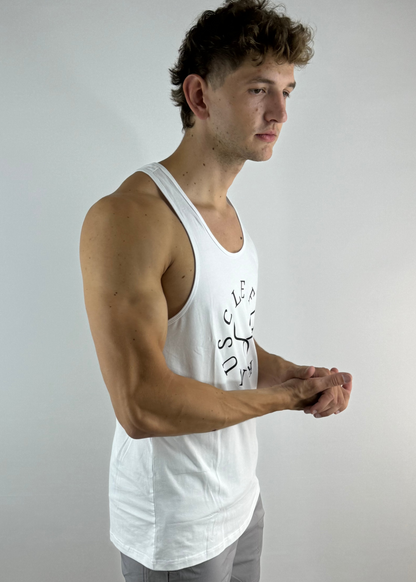 Back tank bianco