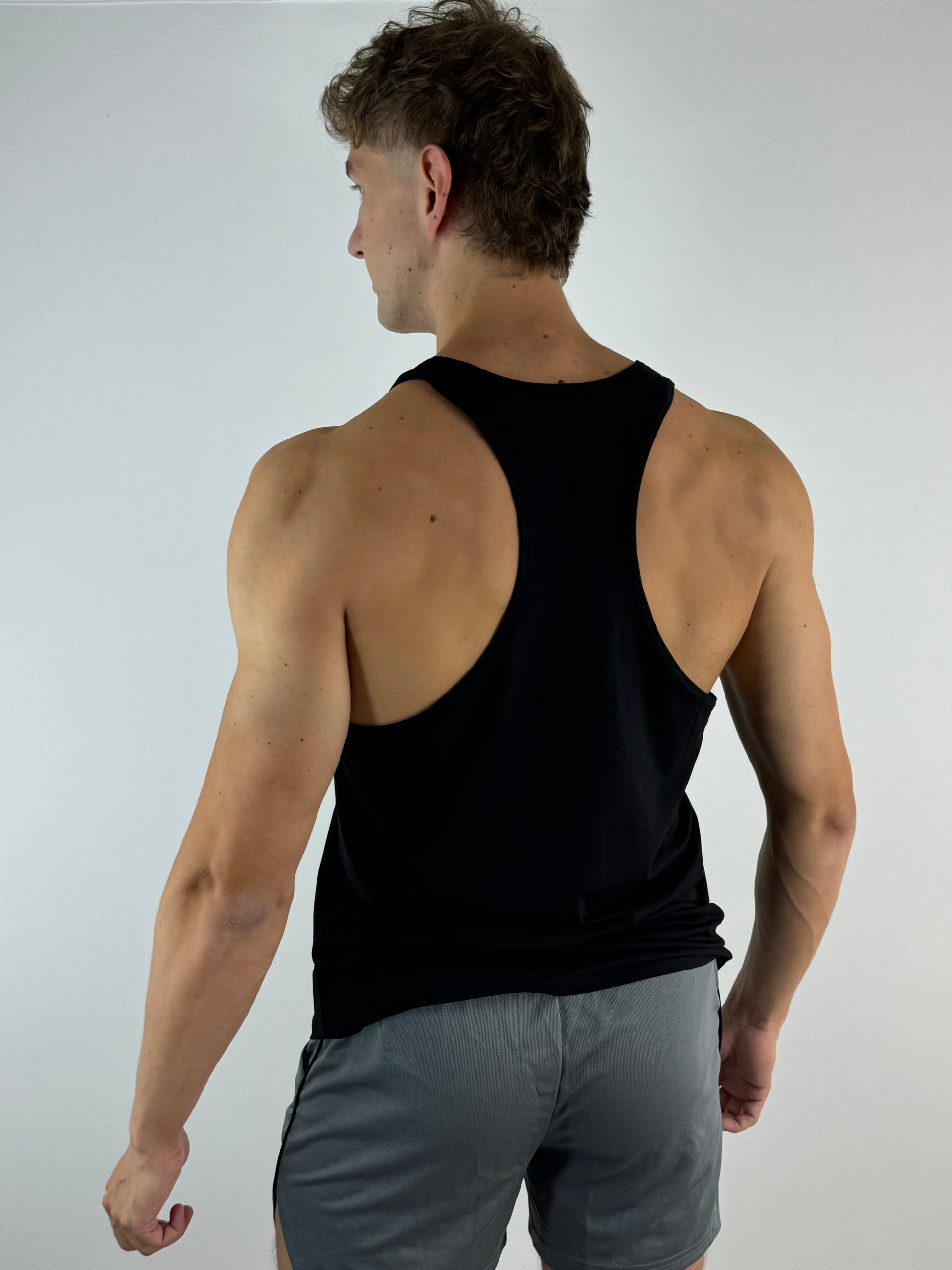 Back tank nero