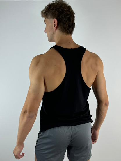 Back tank nero