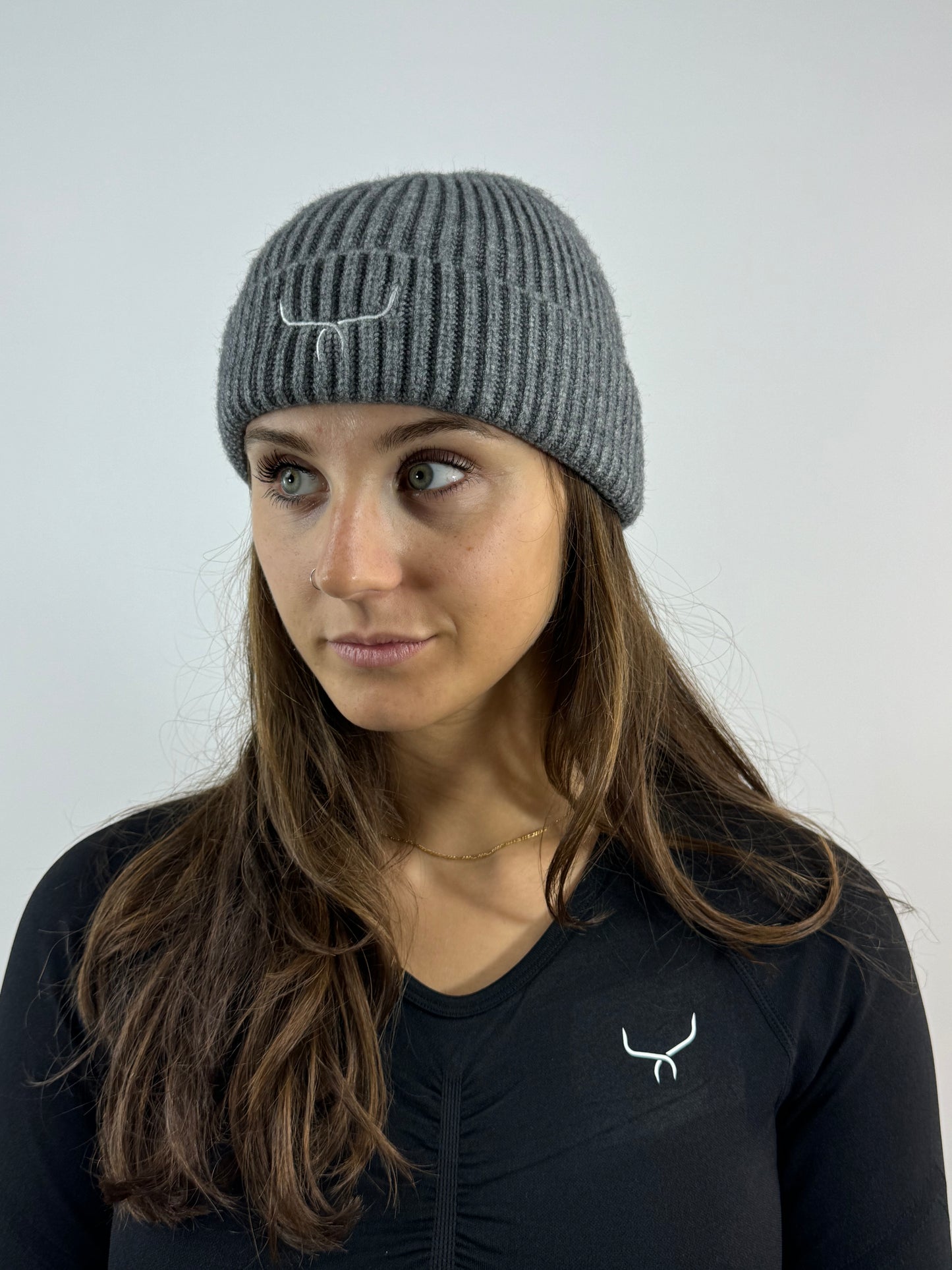 Beanie hat grigio