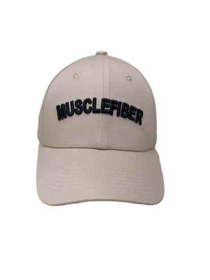 Brand cap beige