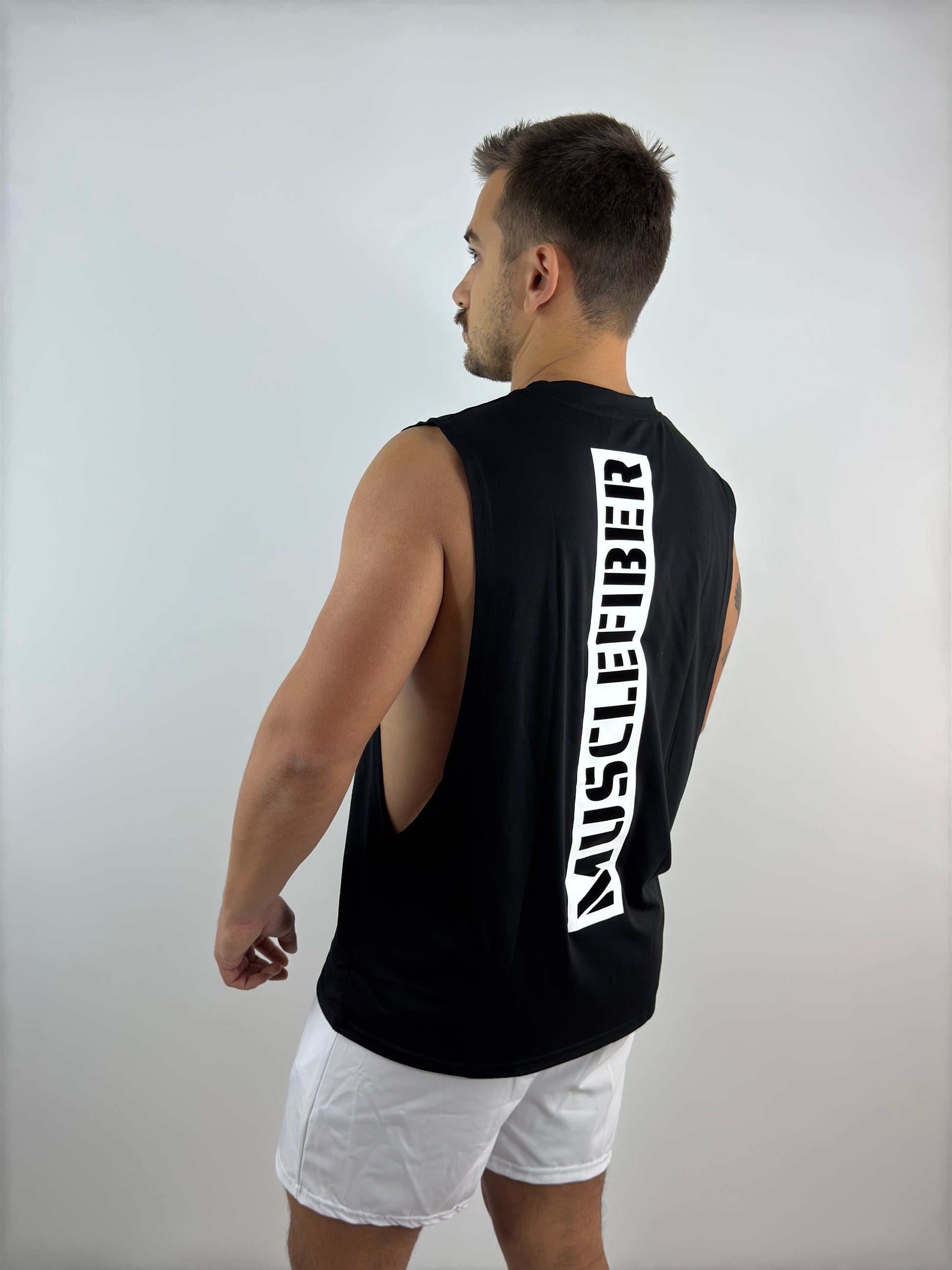 Drop arm tank nero