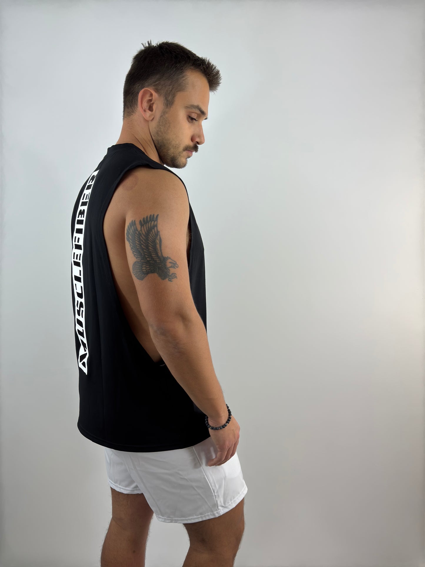 Drop arm tank nero
