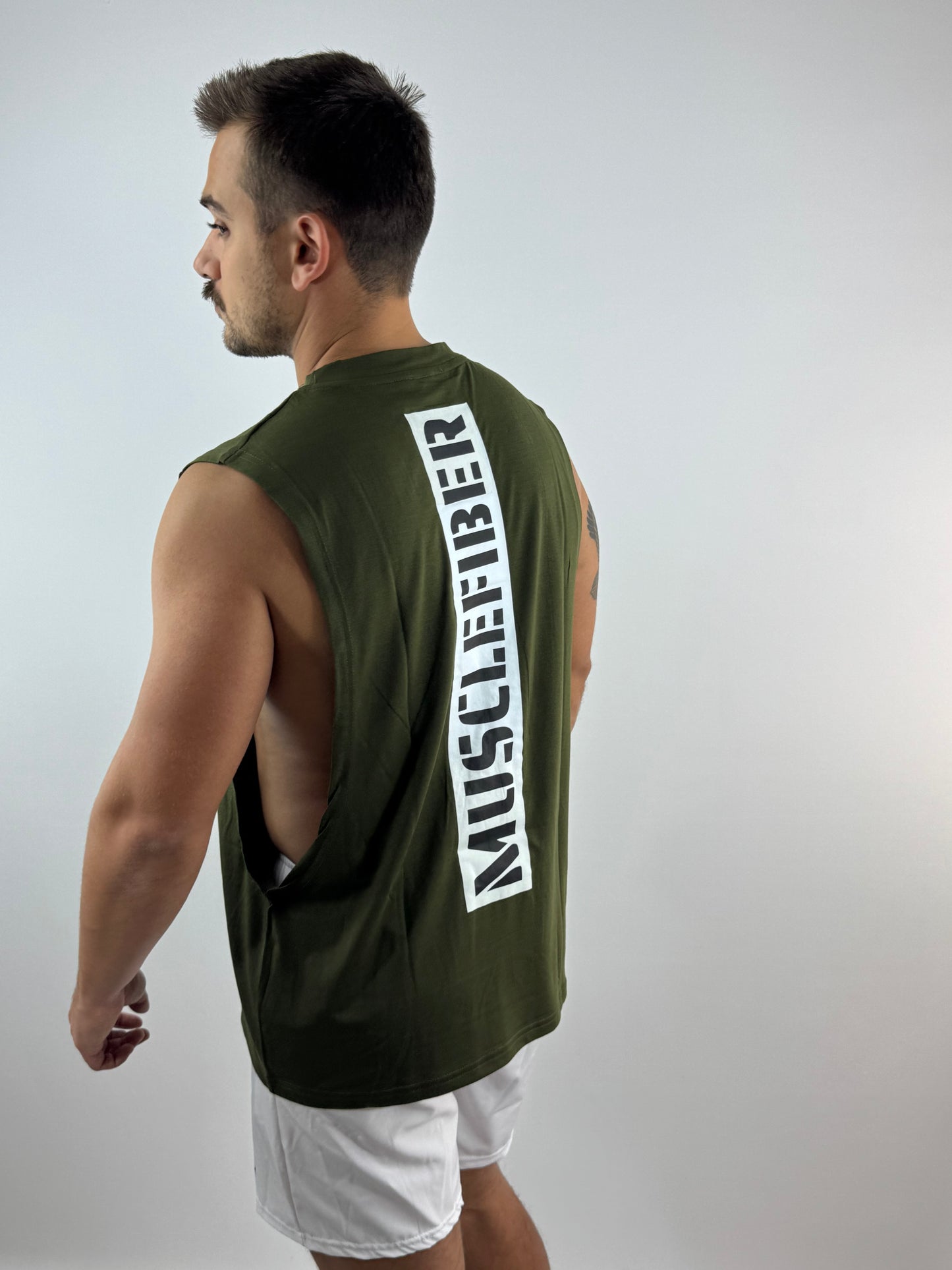 Drop arm tank verde