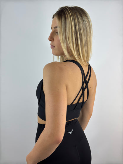 Sports bra adapt nero