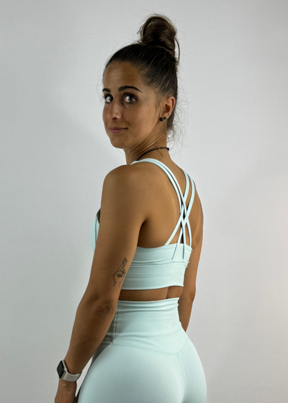 Sports bra adapt verde chiaro
