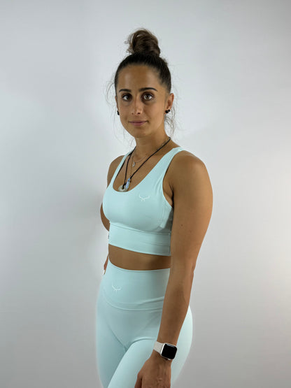 Sports bra adapt verde chiaro